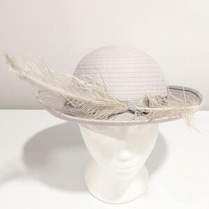 Vintage Wilstaff grey bowler hat